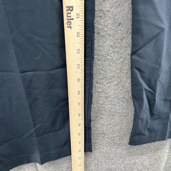 Nike Pants 36x32 Black Dri Fit Athletic Chino Flat Front Trouser Stretch Golf - Picture 4 of 9